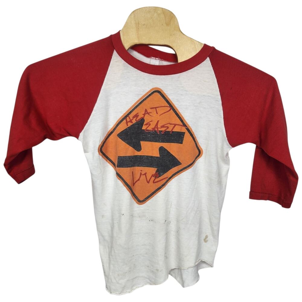 Vintage Head East Live 1980 Tour Double-Sided T-Shirt Small S